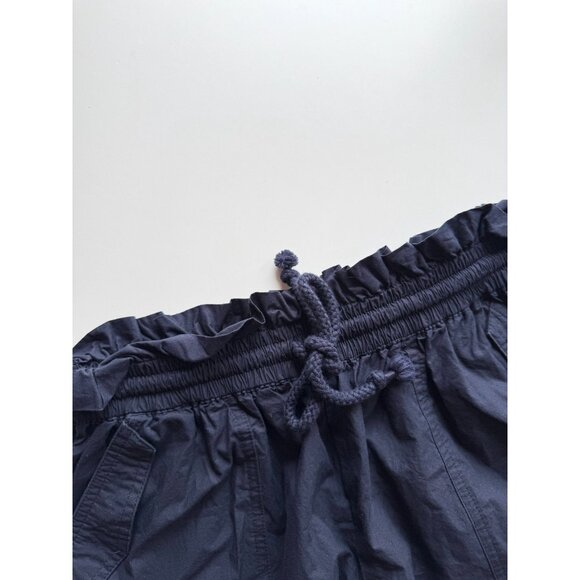 NWT BANANA REPUBLIC Laurel Navy Blue Cotton Poplin Shorts, Size XS - Picture 8 of 12
